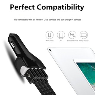 Tẩu Sạc Nhanh 4USB Qualcomm- QC3.0