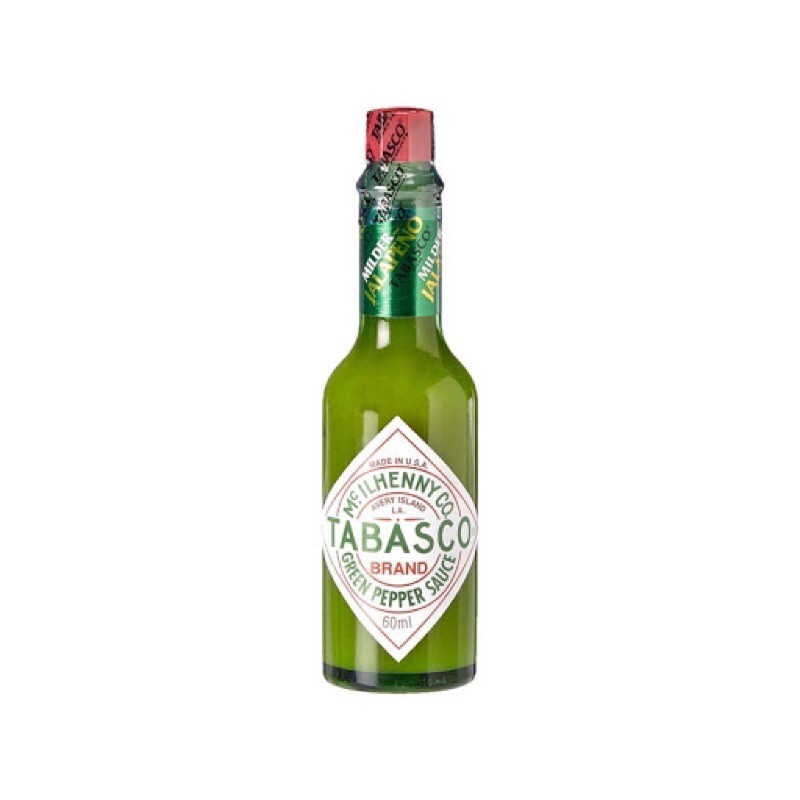 SỐT TIÊU XANH/ ĐỎ TABASCO 60ml - green pepper mild/ pepper sauce