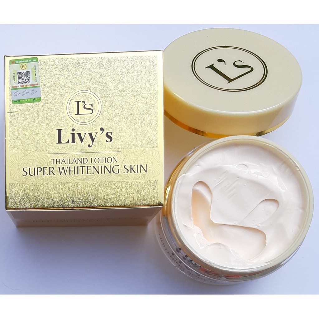 [250g] Kem Dưỡng Trắng da Toàn Thân Body Livy's Thái Lan SPF 45+