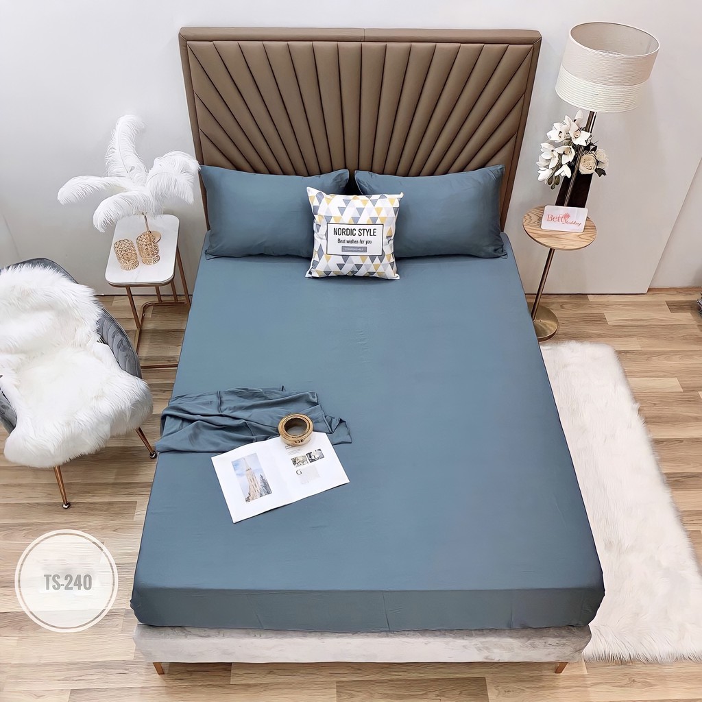 GA GỐI LỤA TENCEL 60S TRƠN 1 MÀU ( ẢNH SHOP TỰ CHỤP ) | BigBuy360 - bigbuy360.vn