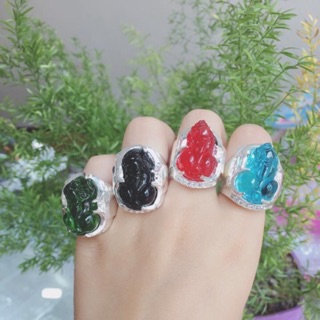 💥💥GIÁ RẺ💥💥 Nhẫn nam đá tỳ hưu đủ màu
