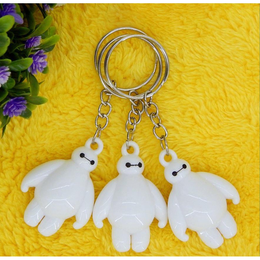 Móc Khóa Cute Hoạt Hình Baymax Big Hero 6 Giá Rẻ Cực Dễ Thương