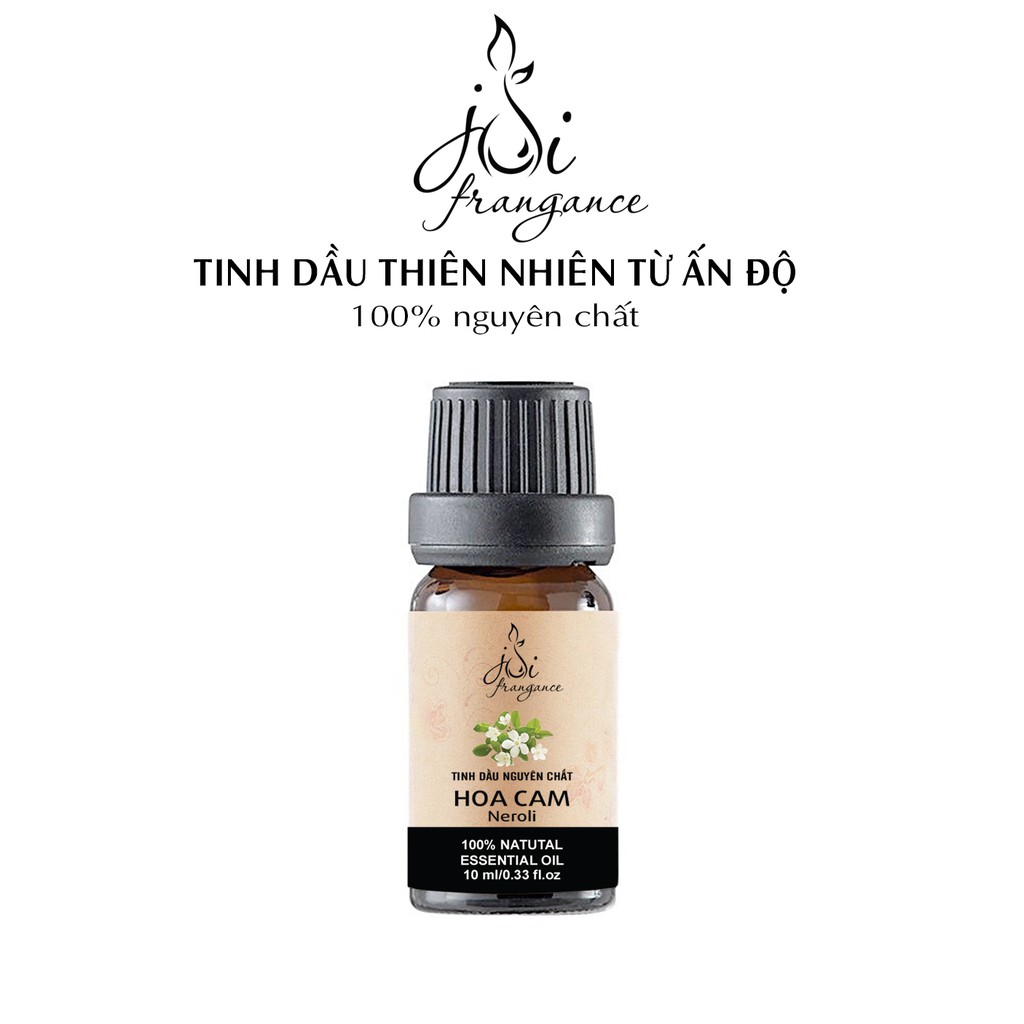 Tinh dầu Hoa Cam nguyên chất - Lọ 10 ml | Kiểm nghiệm GC-MS và COA chuẩn USDA