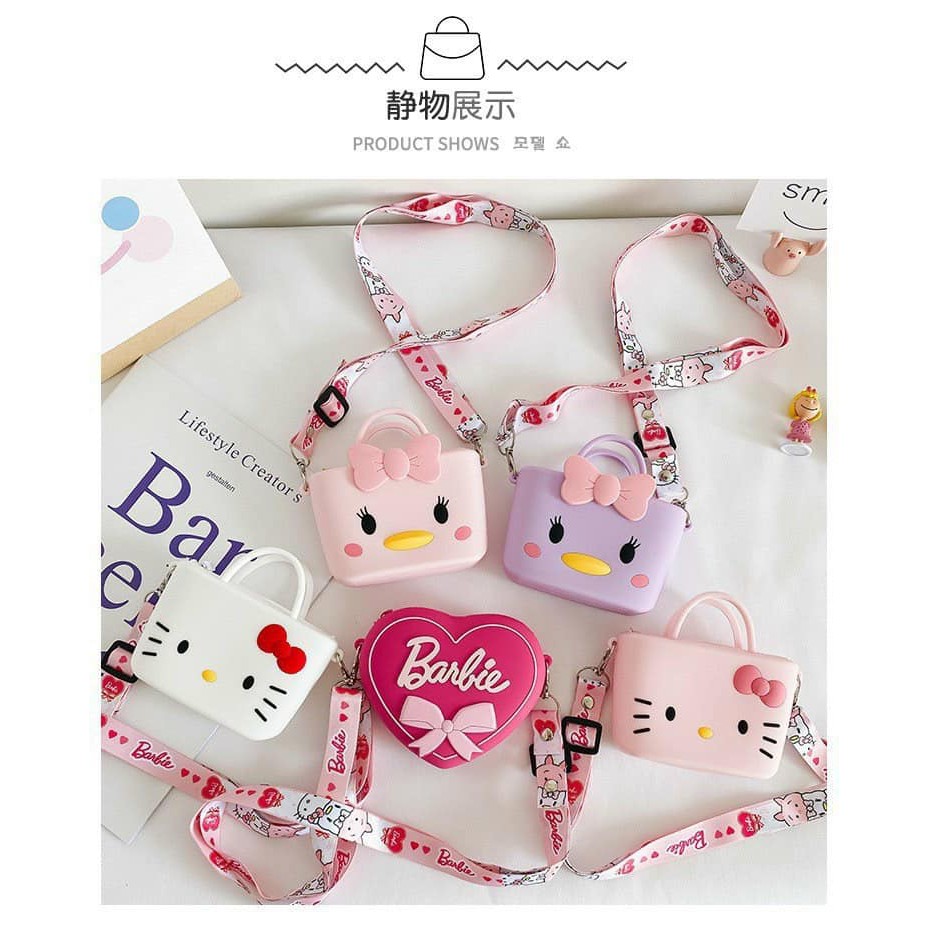 TÚI SILICON HÌNH CUTE CHO BÉ