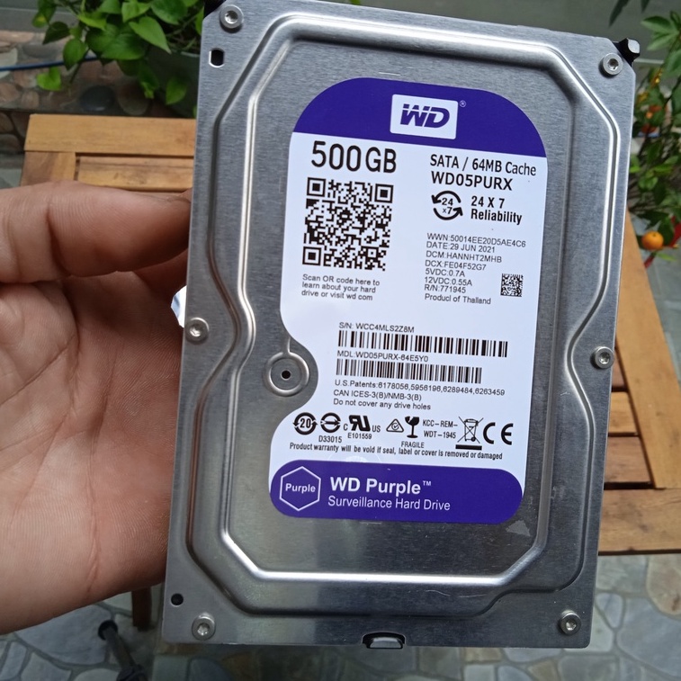 [ GIÁ GỐC ] Ổ cứng HDD PC 3,5&quot; 500GB ổ cứng cho camera giá nhà phân phối, ổ wd tím 500GB