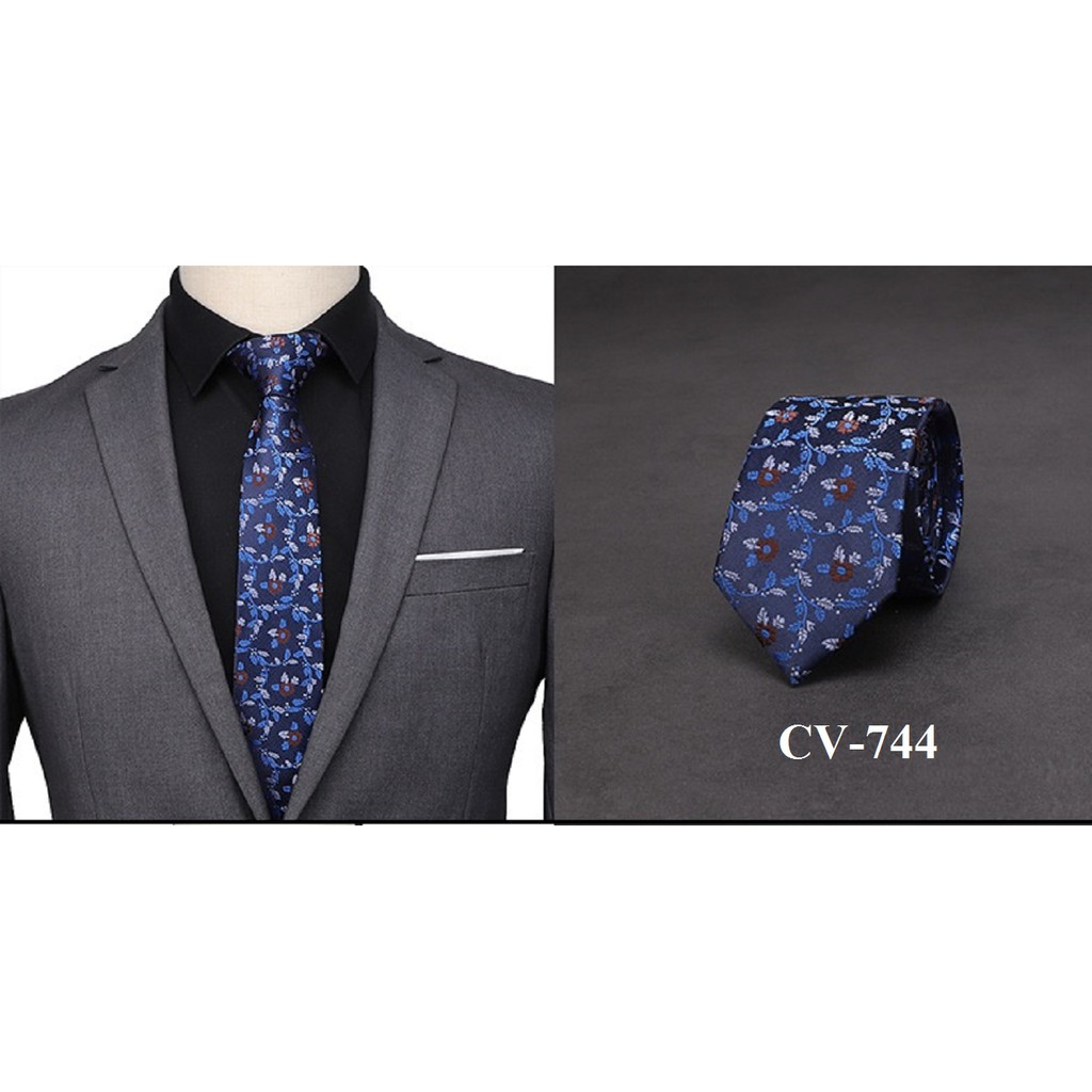 Cà vạt Nam tự thắt bản lớn 7cm phong cách sang trọng, lịch sự {Phụ kiện Vest Nam - AdamZone}