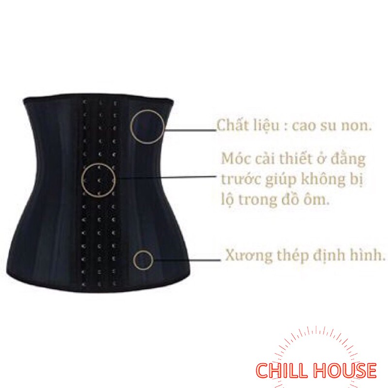 Đai Định Hình Latex 25 Xương Italy - CHILLHOUSE