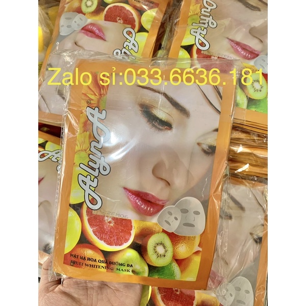 sỉ 10 miếng mặt nạ dưỡng trái cây AlynA
