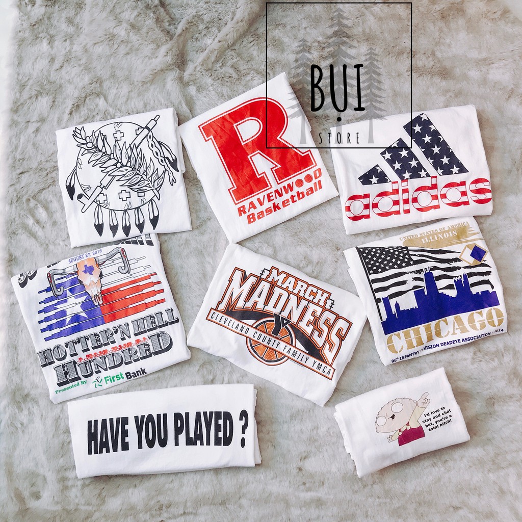 Thun trắng Unisex Mỹ | BigBuy360 - bigbuy360.vn