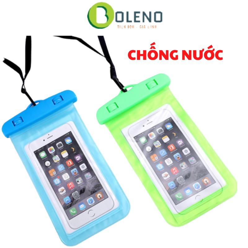 Túi đựng điện thoại chống thấm nước đeo cổ tiện dụng khi đi bơi cho Android và iPhone