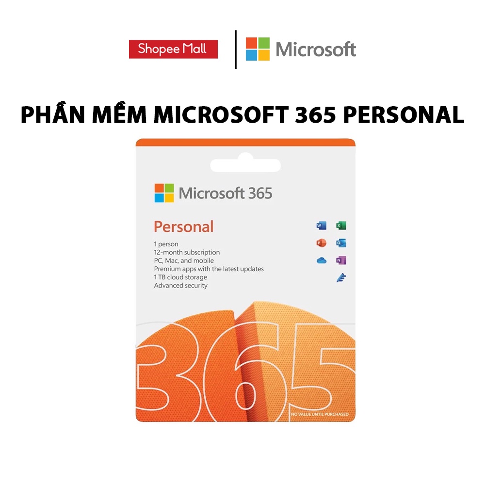 Phần mềm Microsoft Office 365 Personal