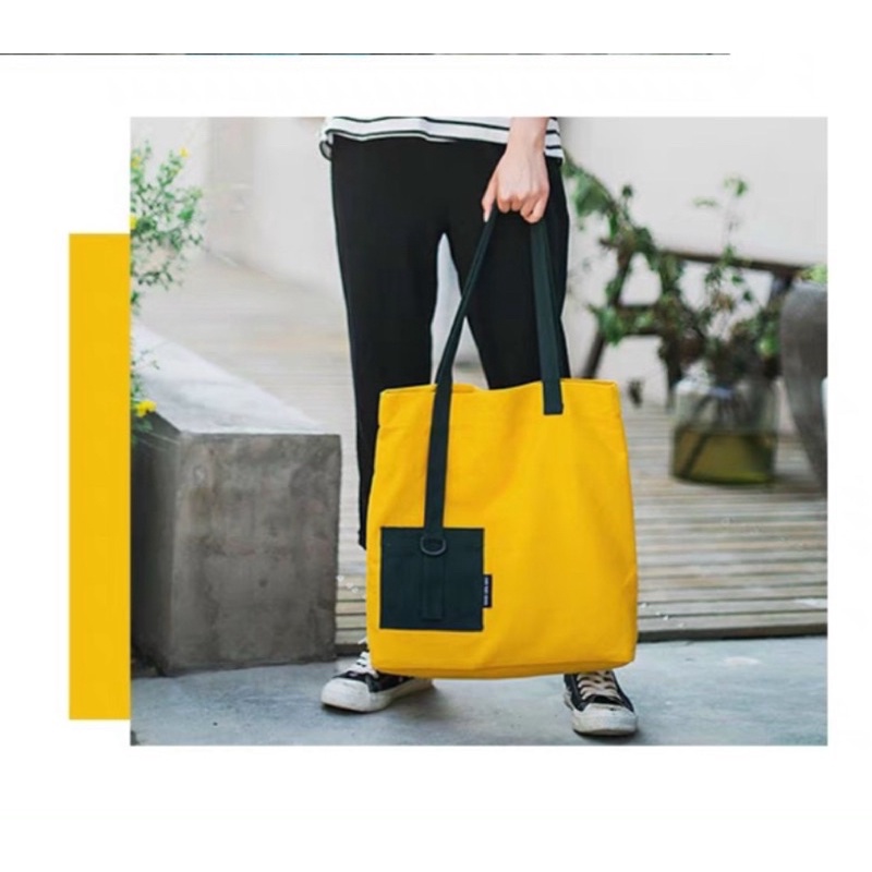 TÚI TOTE ĐEO VAI - Trơn phối túi nhỏ