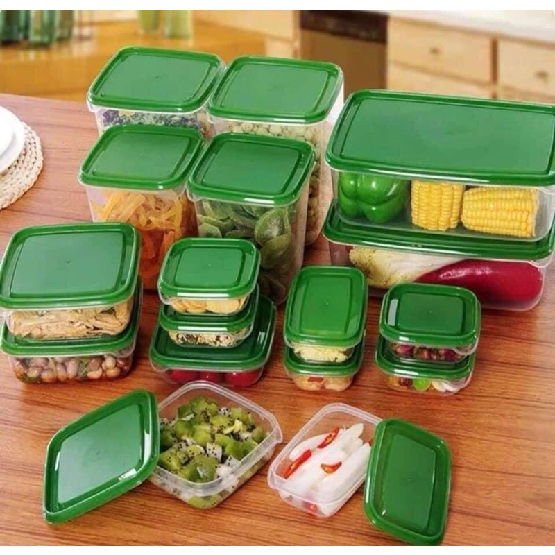 BỘ HỘP NHỰA ĐỰNG THỨC ĂN 17 MÓN SIÊU TIỆN | BigBuy360 - bigbuy360.vn