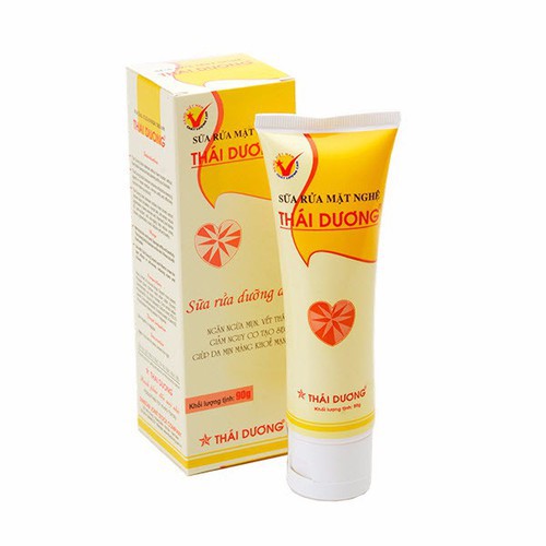 sữa rửa mặt dưỡng da Thái Dương