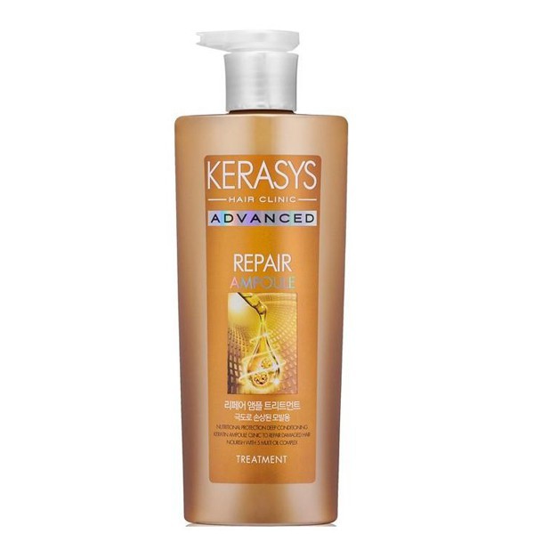 Dầu xả dành cho tóc hư tổn Kerasys salon care 600ml - Phân loại dầu xả