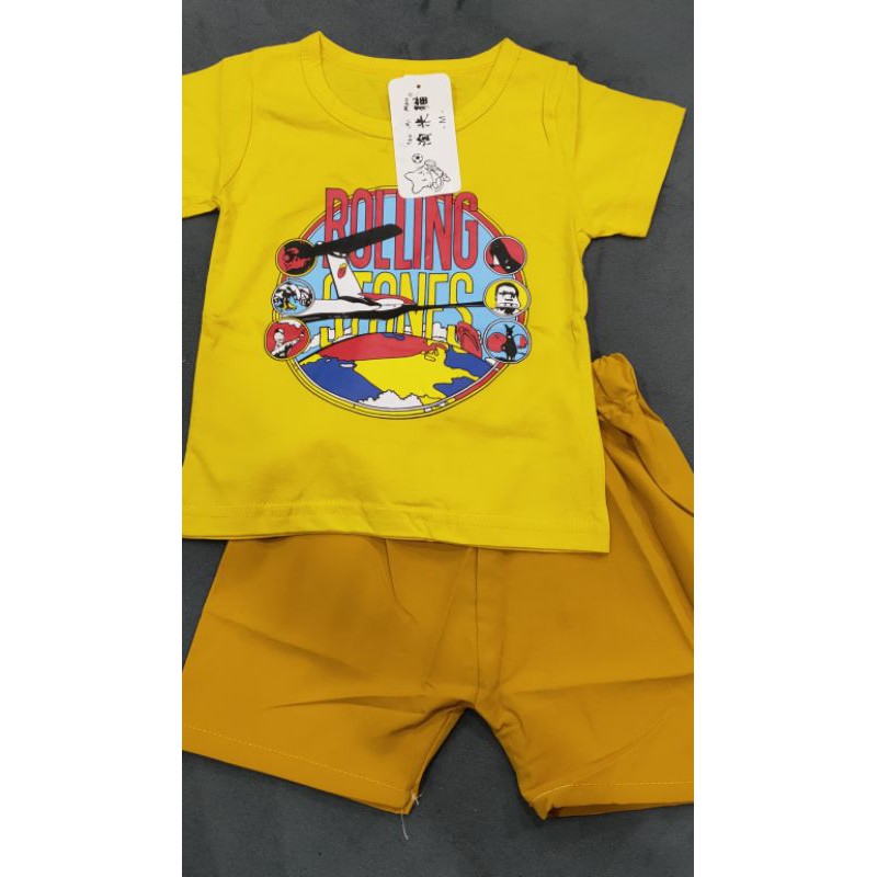 Bộ thun short cho bé