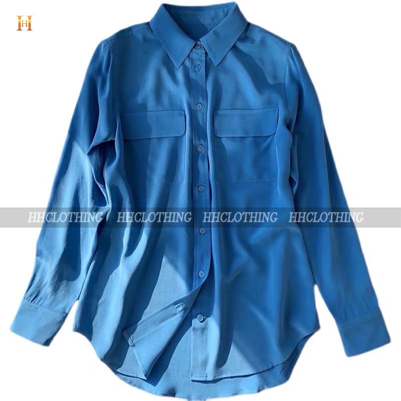 Áo sơ mi cổ đức 2 túi HH Clothing