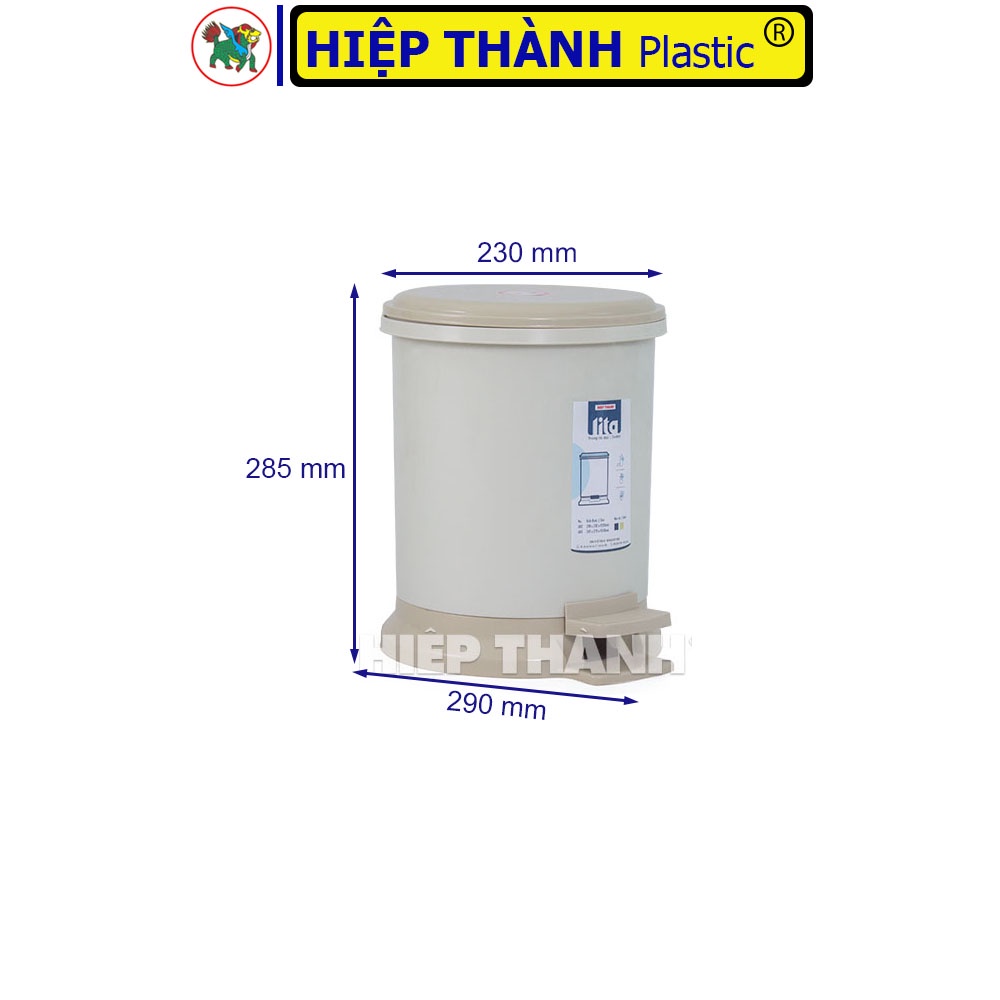 Thùng Rác Nhựa Chân Đạp Màu Mới – Thùng Rác Nhựa Nắp Lật – Kích Thước Nhỏ Dành Cho Văn Phòng, Phòng Ngủ