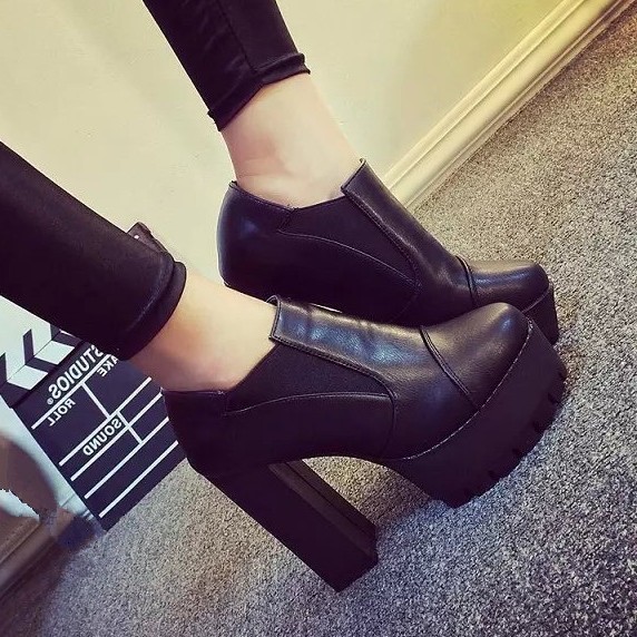 Giày Bốt Cao Gót Thời Trang Thu Đông Cho Nữ Giới