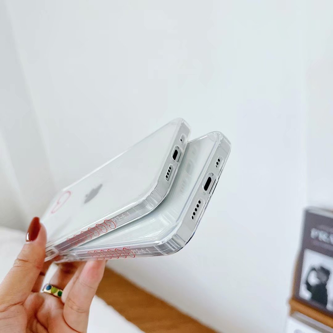 Ốp điện thoại TPU in họa tiết trái tim cho iPhone 12pro Max 12mini 11pro Max Xs Max Xr Se 2020 7 8 Plus | BigBuy360 - bigbuy360.vn
