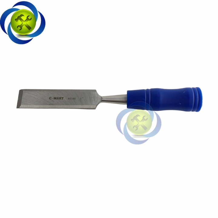 Đục thợ mộc 25mm cán nhựa C-Mart A0188-1 loại 1 inch