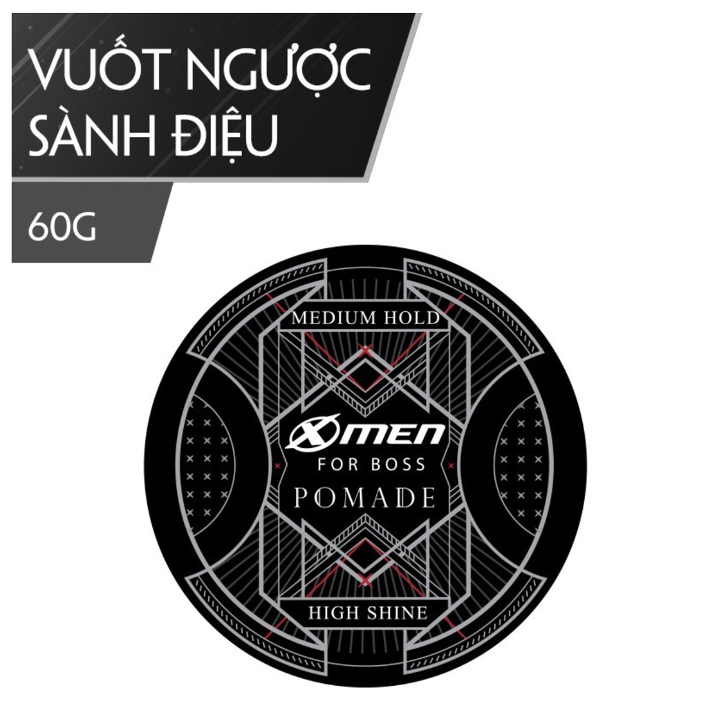 SÁP TẠO KIỂU TÓC XMEN FOR BOSS POMADE DÀY BỒNG LÃNG TỬ 60gr