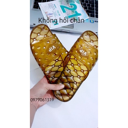 DÉP VIP LOẠI 1, HÀNG VIỆT NAM, NHỰA TRONG VEO, ĐI TRONG NHÀ, ĐI TRONG NHÀ TẮM