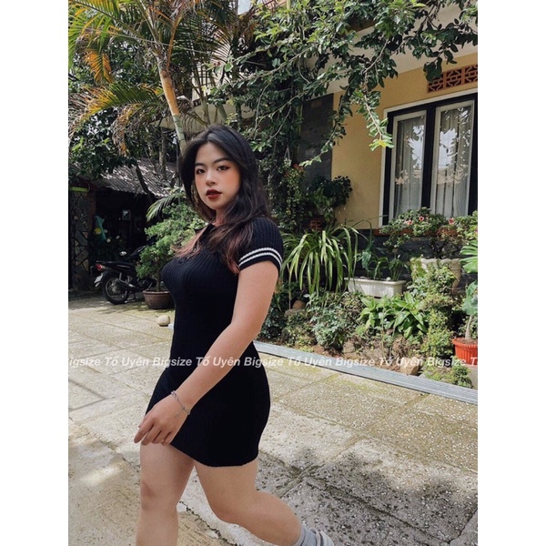 (Bigsize 50-75kg) Váy Body Cổ Đức khUy cÀi viỀn Trắng QCCC | BigBuy360 - bigbuy360.vn