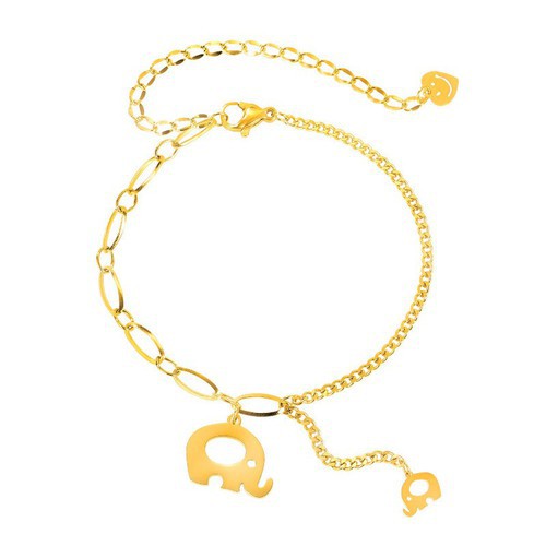 Lắc Tay Con Voi Titan Ko Đen TT 3189