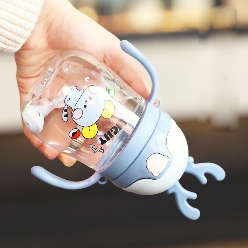 Bình Nước Hình Hoạt Hình Chống Tràn Xinh Xắn Cho Bé