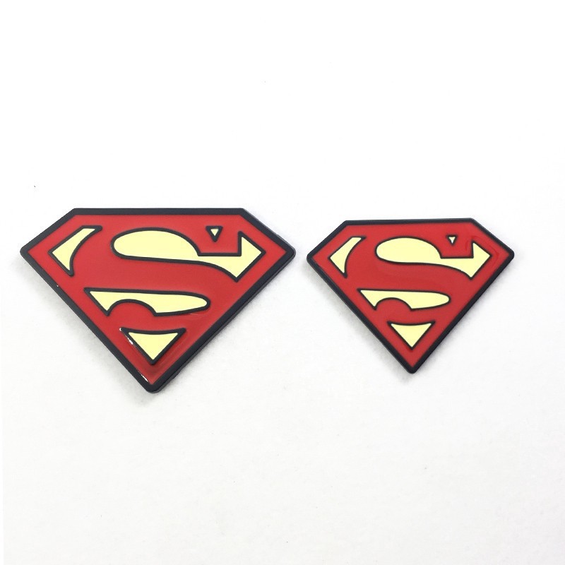Logo Siêu Anh Hùng 3d Bằng Kim Loại Trang Trí Xe Hơi