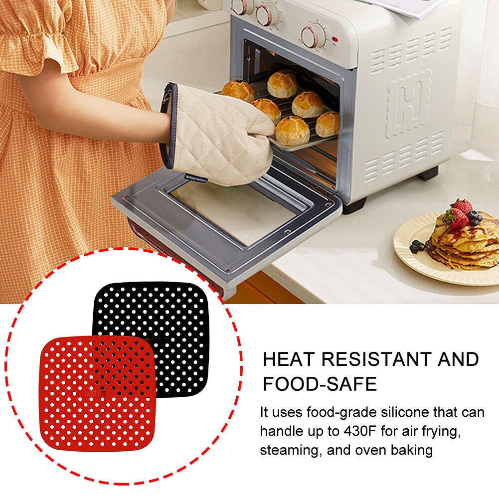 Tấm lót nồi hấp bằng silicone chống dính có thể tái sử dụng