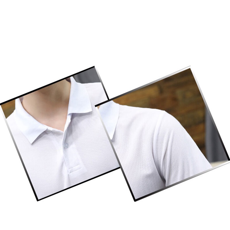 Áo polo Nam Tay Ngắn Màu Sắc Thanh Lịch