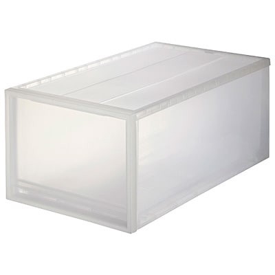 Muji Hộp Ngăn Kéo Dài Nhựa Đựng Đồ - L