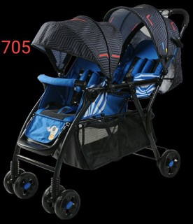 Xe đẩy đôi 705 hãng Baobaohao ( mẫu mới nhất)