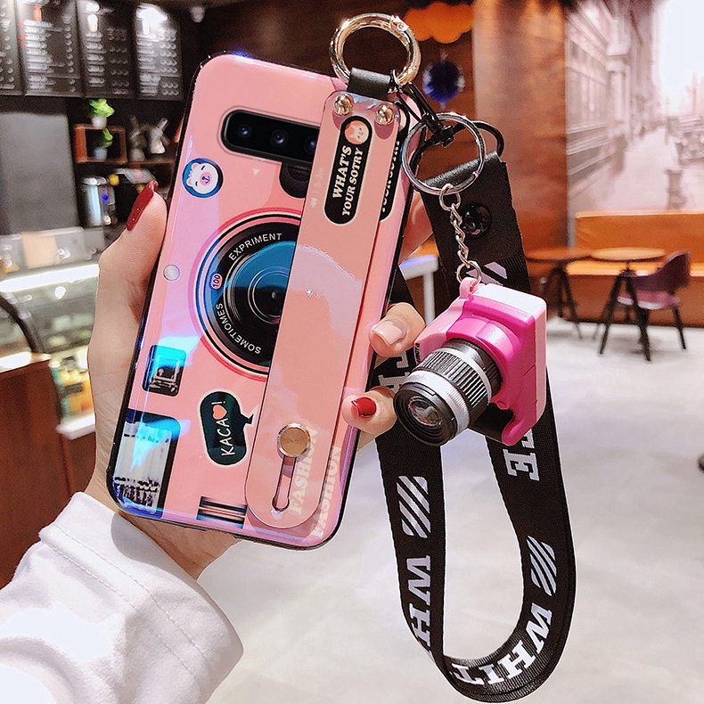 Ốp lưng hình máy ảnh 3D độc đáo cho điện thoại Samsung A90 A70 A50 A30 A20 A10 M30 M20 M10 A7 A5 A6 A8 Plus 2018