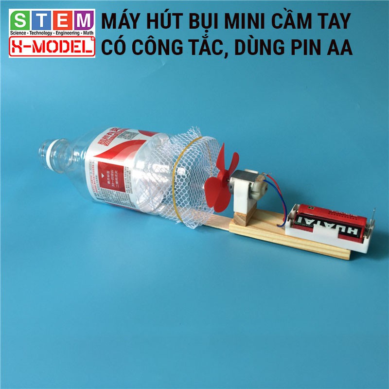 Đồ chơi thông minh, sáng tạo STEM Mô hình máy hút bụi mini X-MODEL ST59 cho bé, Đồ chơi cho bé DIY| Giáo dục STEM, STEAM