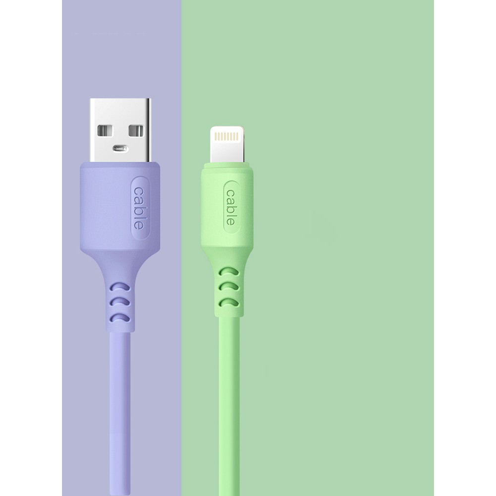 Dây cáp sạc USB chất liệu mềm mại cho dòng apple iphone chất lượng cao