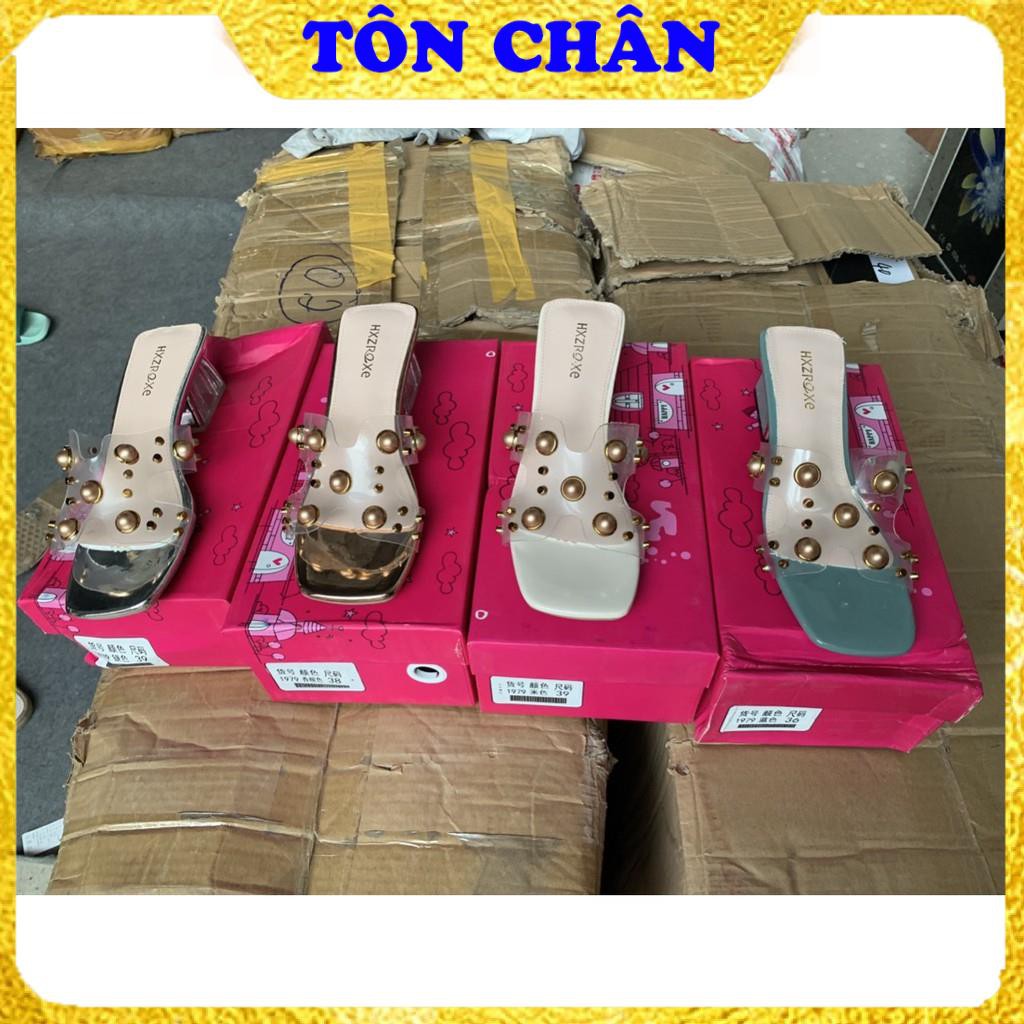 Dép Chữ H | Dép Chữ H Đính Đá, Gắn Ngọc Cao Cấp Cực Đẹp | BigBuy360 - bigbuy360.vn