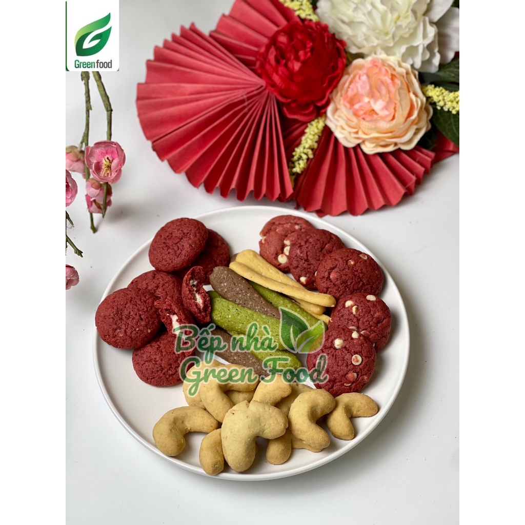 𝐁𝐚́𝐧𝐡 𝐓𝐞̂́𝐭 GreenFood- Bánh Healthy không đường