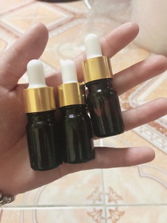 Lọ bóp tinh dầu nâu 5ml (combo 20 lọ)
