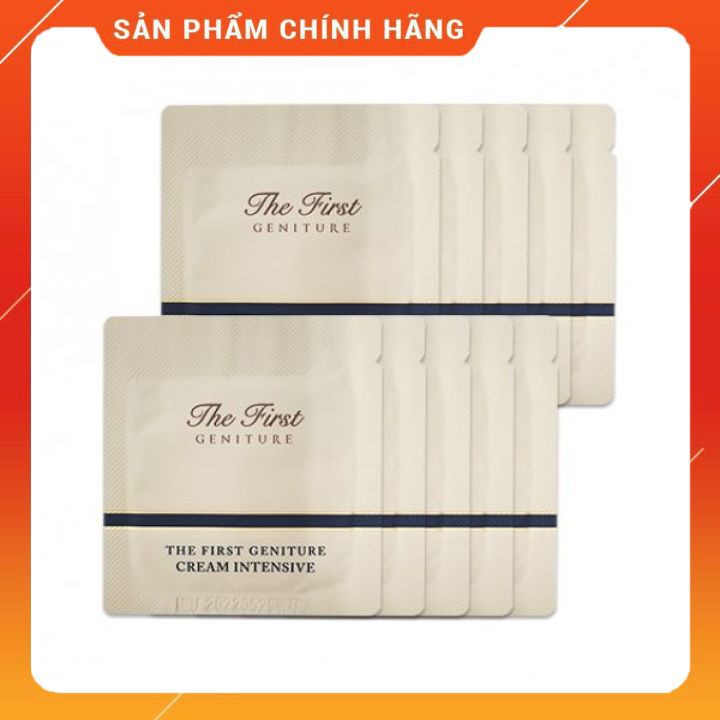 10 gói Kem dưỡng The First Cream Intensive