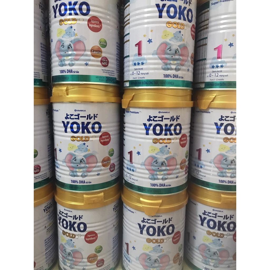 Sữa Vinamilk Yoko Gold 1 350gr cho trẻ sơ sinh date mới