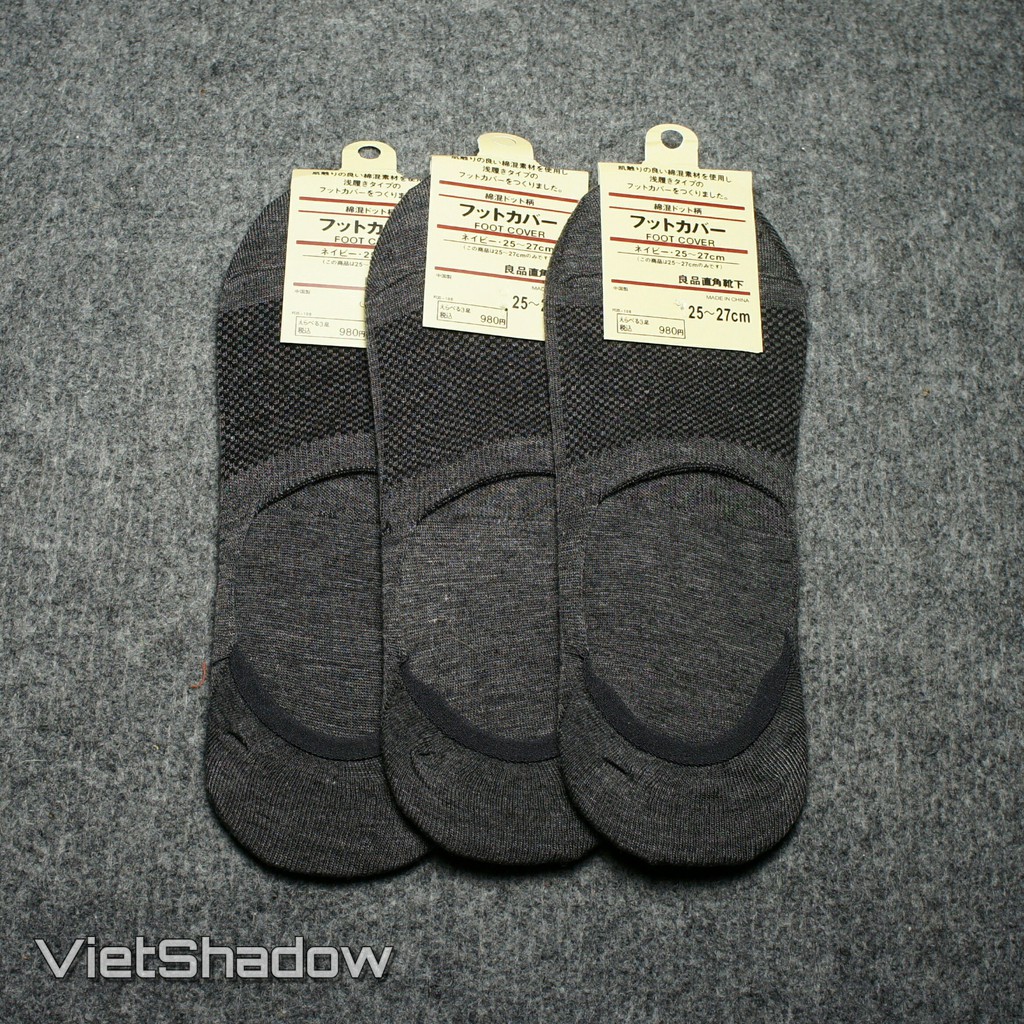 [Combo 10 đôi] Tất lười cotton xuất Nhật