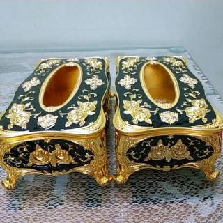 Hộp đựng giấy ăn phong cách hoàng gia