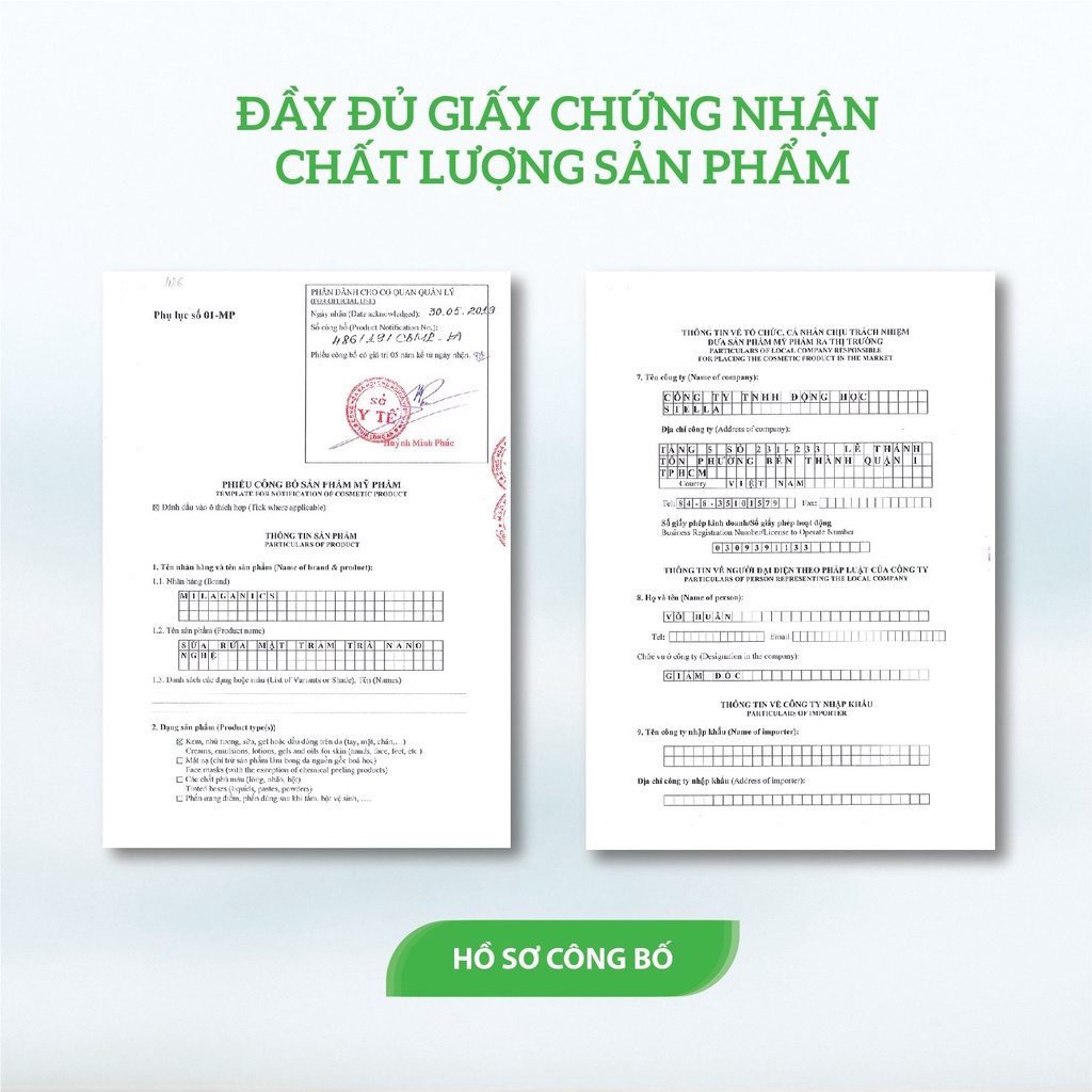 Sữa Rửa Mặt Tràm Trà Nano Nghệ Ngăn Ngừa Mụn, Làm Sạch Da Dịu Nhẹ Cho Da Mụn Nhạy Cảm MILAGANICS 30ml (Chai) | BigBuy360 - bigbuy360.vn