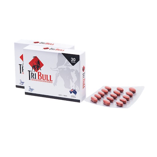 Tri bull - Hỗ trợ cải thiện yếu sinh lý, rối loạn cương dương, giảm xuất tinh sớm (30 viên)