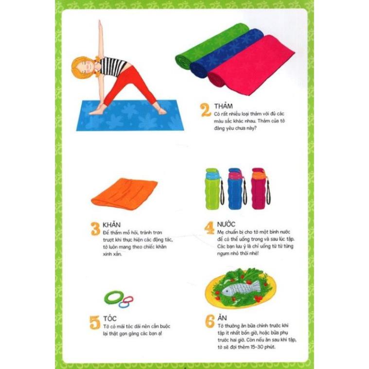 Sách - Yoga cho trẻ em - NXB Kim Đồng