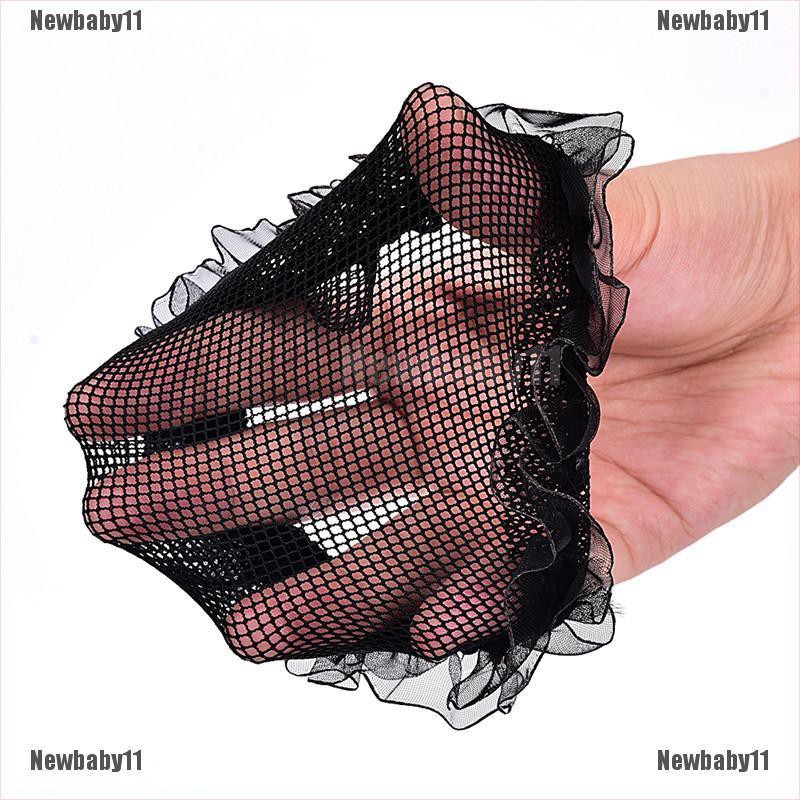 [COD Newb] Búi Tóc Lưới Búi Tóc Màu Đen Trơn Dành Cho Nữ