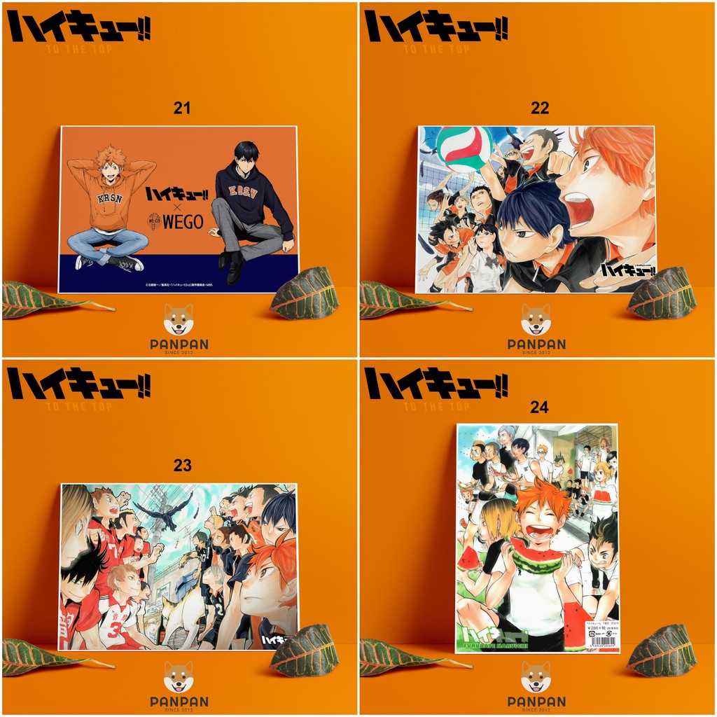 Postcard Cao Cấp - Poster Haikyu!! (2)